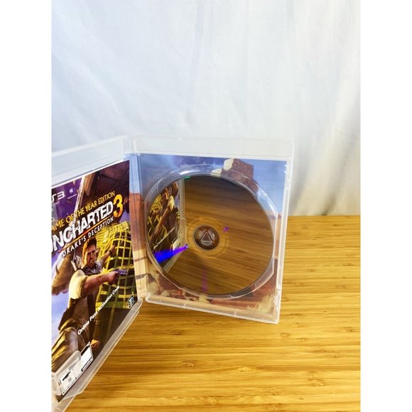 Uncharted 3: Drakes Deception (Sony PlayStation 3 PS3, 2012) Complete w/ Manual - Picture 6 of 6
